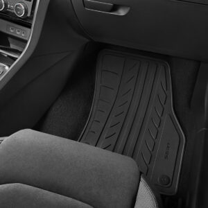 Étui à Lunettes Pour Seat Ateca 2017-2025 - Support à Clipser Sur La Poignée De Maintien Avant, Gris