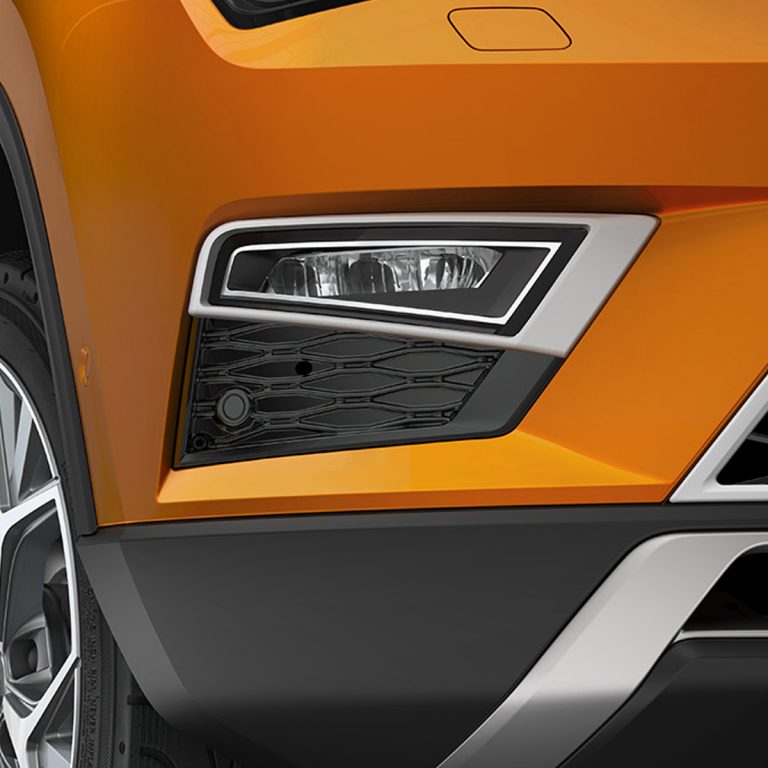 SEAT Ateca 20172020 Silver Front Grille Moulding 575071005