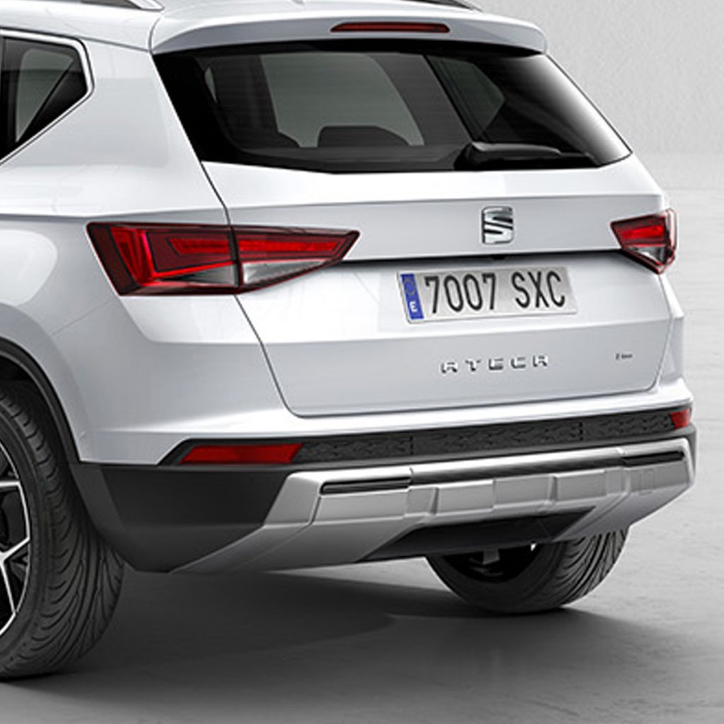 SEAT Ateca 20172020 Samoa Orange Insert For Rear Bumper Trim