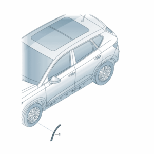 SEAT Ateca 2016-2020 Front Arch Trim LH