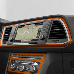 SEAT Dash Panel Trim - Samoa Orange 577064740 X2U