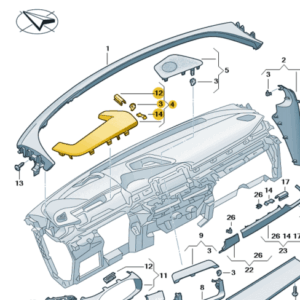 CUPRA Terramar 2025-Present Dash Cover