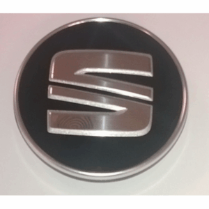 SEAT SILVER Centre Cap
