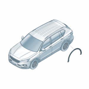 SEAT Tarraco 2018-2024 Rear Arch Trim