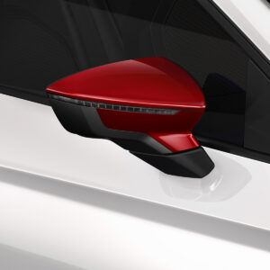 SEAT Exterior Mirror Covers - Desire Red 6F0072530 0X1