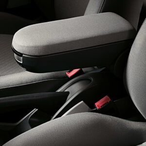 SEAT Central Armrest - Black/Grey Cloth 6J0061000 YHL