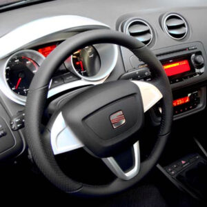 SEAT Steering Wheel Decorative Set - Aluminium 6J0064245