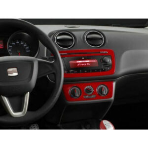 SEAT Emotion Red Dashboard Decorative Set - Climatronic 6J0064703R