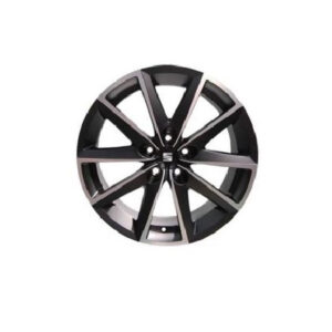 SEAT 17" Aluminium Diamond Matt Black Alloy Wheel 6J0071495C