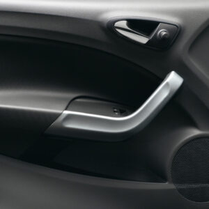 SEAT Interior Door Handle Decorative Trim - Aluminium Finish 6J3064730