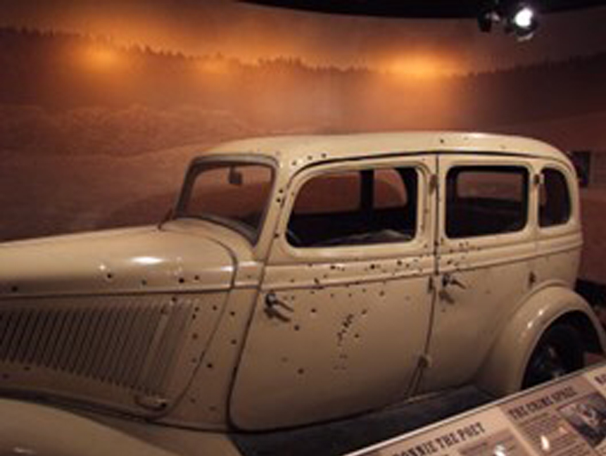 Bonnie and Clyde's Haunted Car