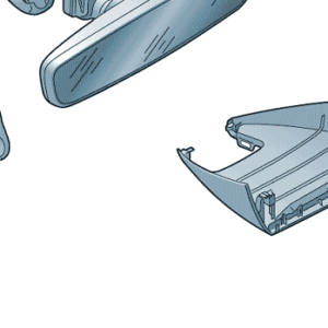 SEAT Arona 2018-Present Interior Mirror Trim