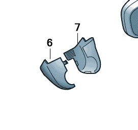 SEAT Arona 2018-Present Interior Mirror Trim Caps