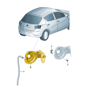 SEAT Ibiza 2012-2017 Flap for Fuel Filler