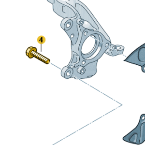 Leon Cupra 2019-Present Front Caliper To Hub Bolts