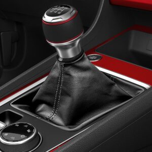 SEAT 6 Speed Gear Knob - Emotion Red 575064230A MAR