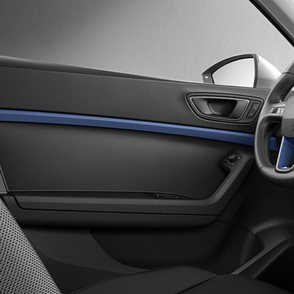 SEAT Door Trims For Doors With Led Light - Connect Blue 575064740D TM2