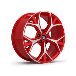 SEAT 19" Aneto Alloy Wheel - Emotion Red 575071499 S3H